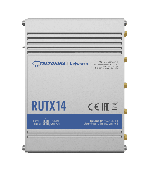 Teltonika RUTX14 supported by GpsGate