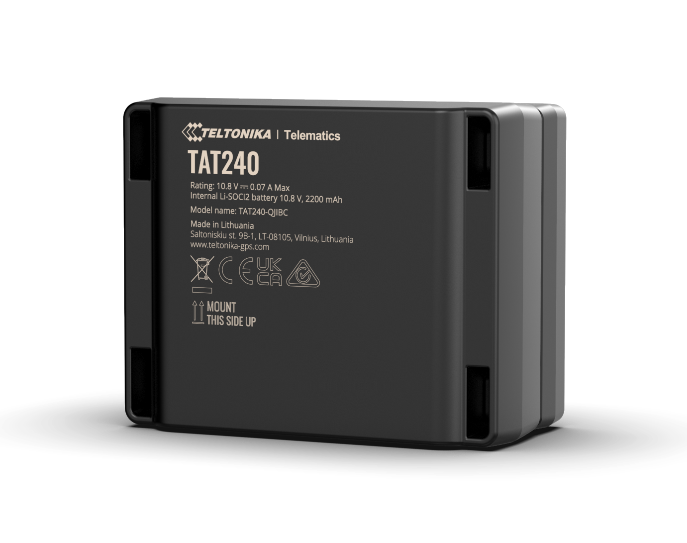 Teltonika's TAT240 asset tracker is integrated with GpsGate's fleet management software