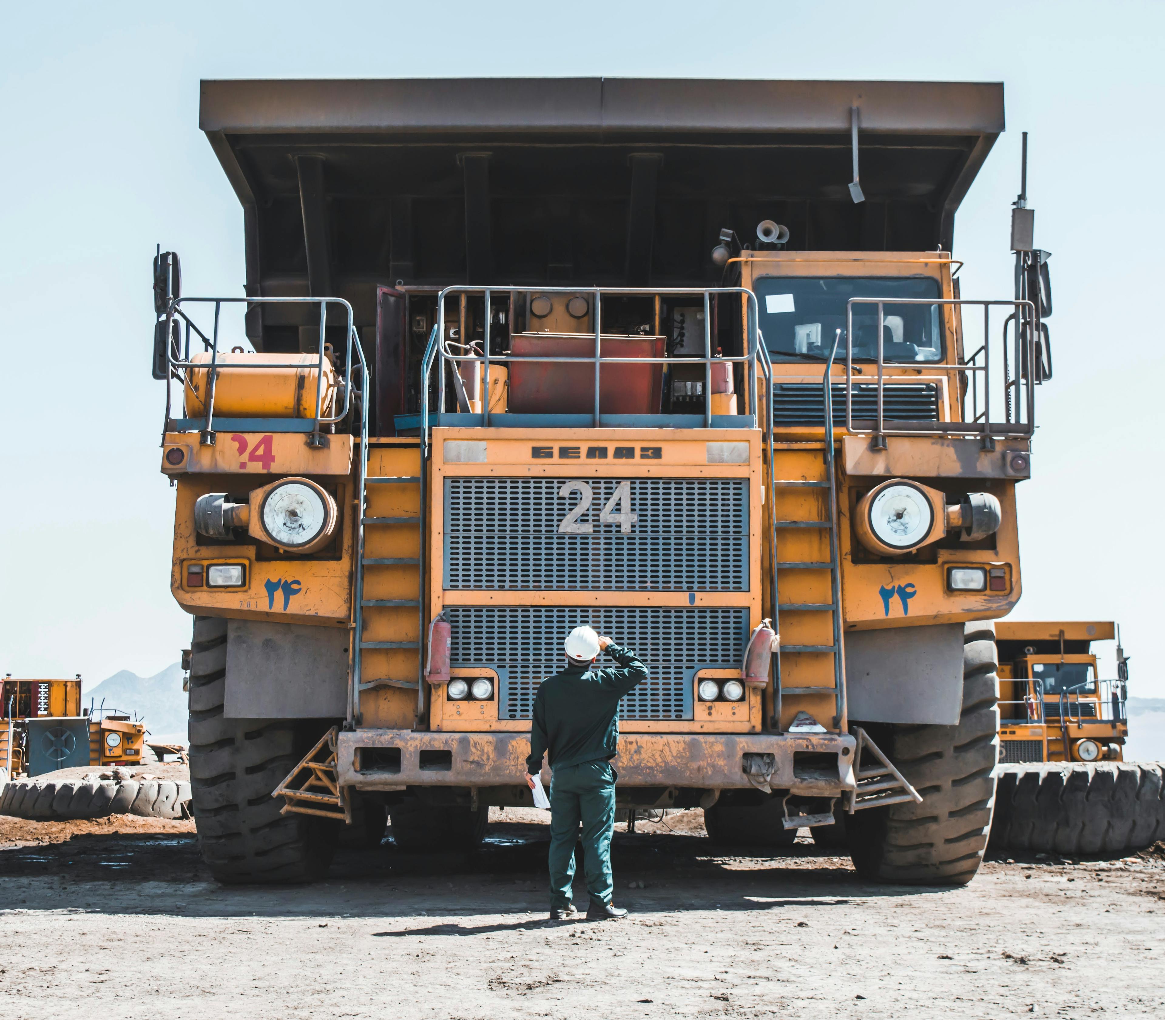 mining truck example