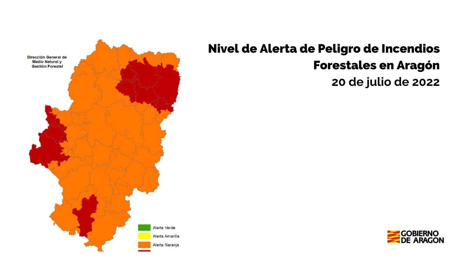 Gobierno de aragon fire alert